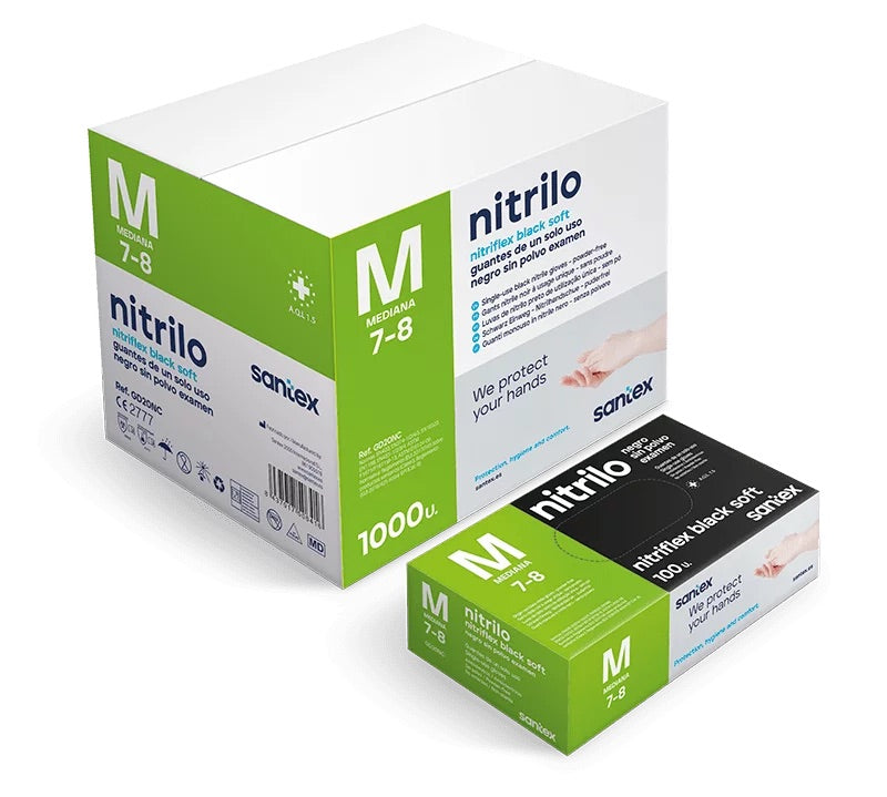 GD20N - Nitrilo Nitriflex Black (carton of 10x100)