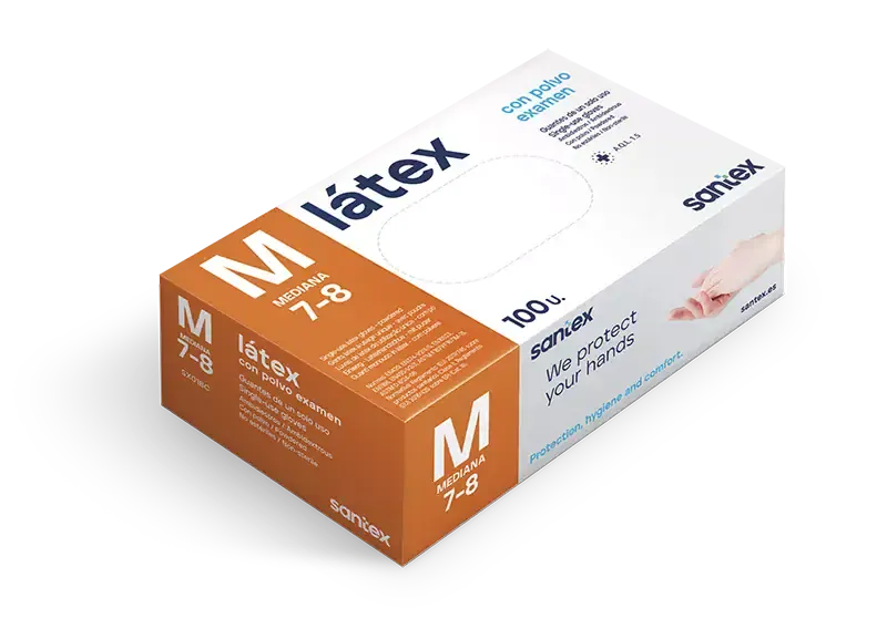 GD05 - Latex White powder free (carton of 10x100)